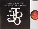 SCHOOL OF SEVEN BELLS disconnect from desire FTH094LP grey vinyl DOUBLE LP EX/EX