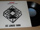 RUSH temples of the syrinx ST. LOUIS 1980 live PROG not tmoq LP vinyl