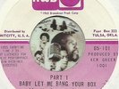 THE BANGERS Baby Let Me Bang Your Box FUNK SOUL R&B 45 RPM RECORD
