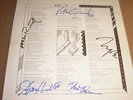 Genesis signed LP 'The Lamb Lies Down On Broadway'.