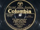 78 RPM -- Charley Lincoln, Columbia 14332, E+  Blues