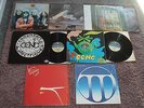 7 x  Progressive Rock LPs  Gong Yes BJH Tangerine Dream Styx CLEAN DECENT AUDIO