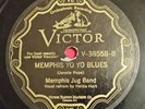 MEMPHIS JUG BAND - MEMPHIS YO YO BLUES - VICTOR V-38558 - 1929