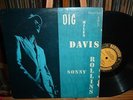 MILES DAVIS DIG SONNY ROLLINS PRESTIGE 7012 MONO ORIGINAL RVG PLAYER COPY