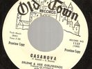 ERLENE & HER GIRLFRIENDS Because Of You/Casanova 1963 GIRL GROUP R&B SOUL dj 45
