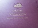 VERDI RIGOLETTO COMPLETE OPERA IN THREE ACTS HMV C1483-1497