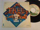 FREE  LITTLE BIT OF LOVE / SAIL ON  RARE ITALY 7'' SINGLE GREAT COPY EX/NM