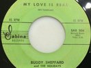 NM DOO WOP 45 / BUDDY SHEPPARD / MY LOVE IS REAL / TIME TO DREAM / SABINA 506