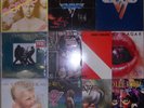 Van Halen & Related, 11 Vinyl Record Lot, 10 LP & 1 EP, & US 1st Prs, Hagar Roth