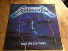 Metallica LP Ride the lightning Vertigo 1st press