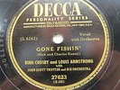 Bing Crosby & Louis Armstrong - DECCA 27623 - Gone Fishin'