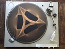 Turntable Slipmat - Specially designed Cork. psychedelic geometric triangle.