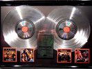 Europe The Final Countdown original US Platin Music Award goldene Schallplatte