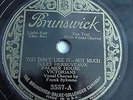 Palmer House Victorians – 10-inch 78rpm single – Brunswick #3557