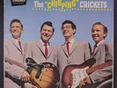CRICKETS: The Chirping Crickets LP (promo lbl, textured cover, sm tear at jacke