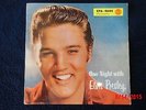 Elvis Presley EP One Night with Org 50er Jahre TRI MINT Rock`n Roll Pop Singles