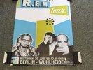 R.E.M Original Concert Poster From Germany Berlin 1999