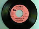 DEAD RARE Little Nicky Soul ORIG. Shee Sr-101 45 Record I Wanted To Tell You
