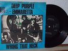 DEEP PURPLE - Emmaretta / Wring That Neck ULTRA IMPOSSIBLE DANISH PS - RARE