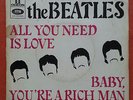 THE BEATLES-ALL YOU NEED IS LOVE FRANCE 7'' PS 1967 UNIQUE COVER