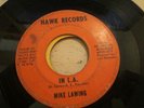 R&B Popcorn Beatnik 45 MIKE LAWING in l.a. HAWK listen