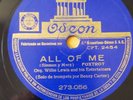 JAZZ 78 rpm RECORD Odeon WILLIE LEWIS & HIS ENTERTAINERS Benny Carter TRUMPET