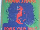 FRANK ZAPPA--HOW'S YOUR BIRD? 10-inch FROSTED CLEAR WAX GET BACK NOT TMOQ & RARE