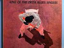 ROBERT JOHNSON KING OF DELTA BLUES ULTRA-RARE '60 COLUMBIA RED+WHITE LBL MONO LP