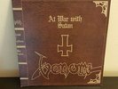 VENOM - At War With Satan NEAT 1015 LP Gatefold First Press w/ Inserts Very Good