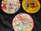 Vtg Picture Play 45 Records Discs DOGGIE IN WINDOW OLD MAC DONALD Tisket Tasket