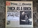 Jethro Tull - Thick As A Brick White Label Promo  Very Rare Original