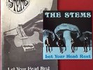 The Stems - let your head rest 7' + book  Rare