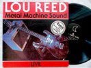 LOU REED VELVET UNDERGROUND RARE METAL MACHINE SOUND LP EXPERIMENTAL ANDY WARHOL