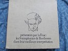 Beethoven:  9 best Furtwangler Schuricht Klemperer LP from FNAC France