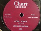 JOHN LEE HOOKER CHART 609 BLUES 78 RPM RECORD E  **GREAT**