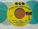 The Velvet Underground - What Goes On 1968 USA 45 MGM LOU REED DJ/PROMO