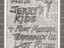 DYS / Jerry's Kids / Post Mortem / Terminally Ill / Last Rights Rites flyer kbd