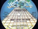 Freestyle Dont Stop The Rock BLUE PICTURE LABELS Vinyl Single 12inch