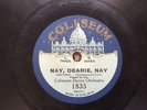 WEST COAST JAZZ: VIC MEYERS & HIS ORCHESTRA- ‘NAY, DEARIE, NAY’ 1925 COLISEUM 78