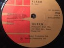 QUEEN,CHILE RARE SINGLE 1980 FLASH/FOOTBALL FIGHT EX