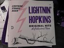 Blues LP LIghtnin' Hopkins   LIghtnin' Strikes Again  Dart 8000 E+++