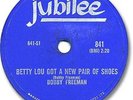 BOBBY FREEMAN Rock'n Roll 78 RPM Record. Betty Lou Got a New Pair of Shoes