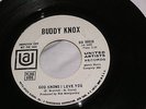 BUDDY KNOX,  GOD KNOWS I LOVE YOU, ORIG US ROCKABILLY 45 RPM PROMO