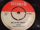 THE CABLES - GOT TO FIND SOMEONE / PLEASE BE TRUE - 1969 STUDIO ONE SO 2085 EXC