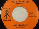 PUNK SCREAMIN' RACHEL & REMOTE BAD INFLUENCE/INSULT TO INJURY 1980 REMOTE 002 M-