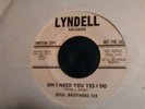 Soul Brothers Six Dont neglect your baby Lyndell 746 northern soul   7