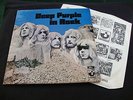 DEEP PURPLE IN ROCK SCARCE 1970 UK HARVEST 1st PRESS A-2 /B-1 
