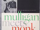 GERRY MULLIGAN meets THELONIOUS MONK RIVERSIDE NM- mono blue/silver DG