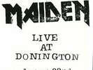IRON MAIDEN - Live At Donington (August 22nd 1992) (cassette -Italy TCDON1)  -