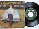 CLAUDE FRANCOIS - RARE EP 434.912 POCHETTE GRANULE / GRENE / LABEL VERT